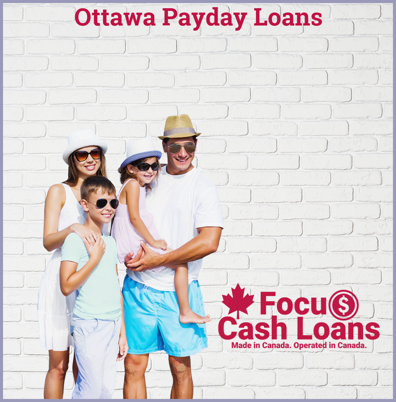 Picture of family that got Payday Loan Online