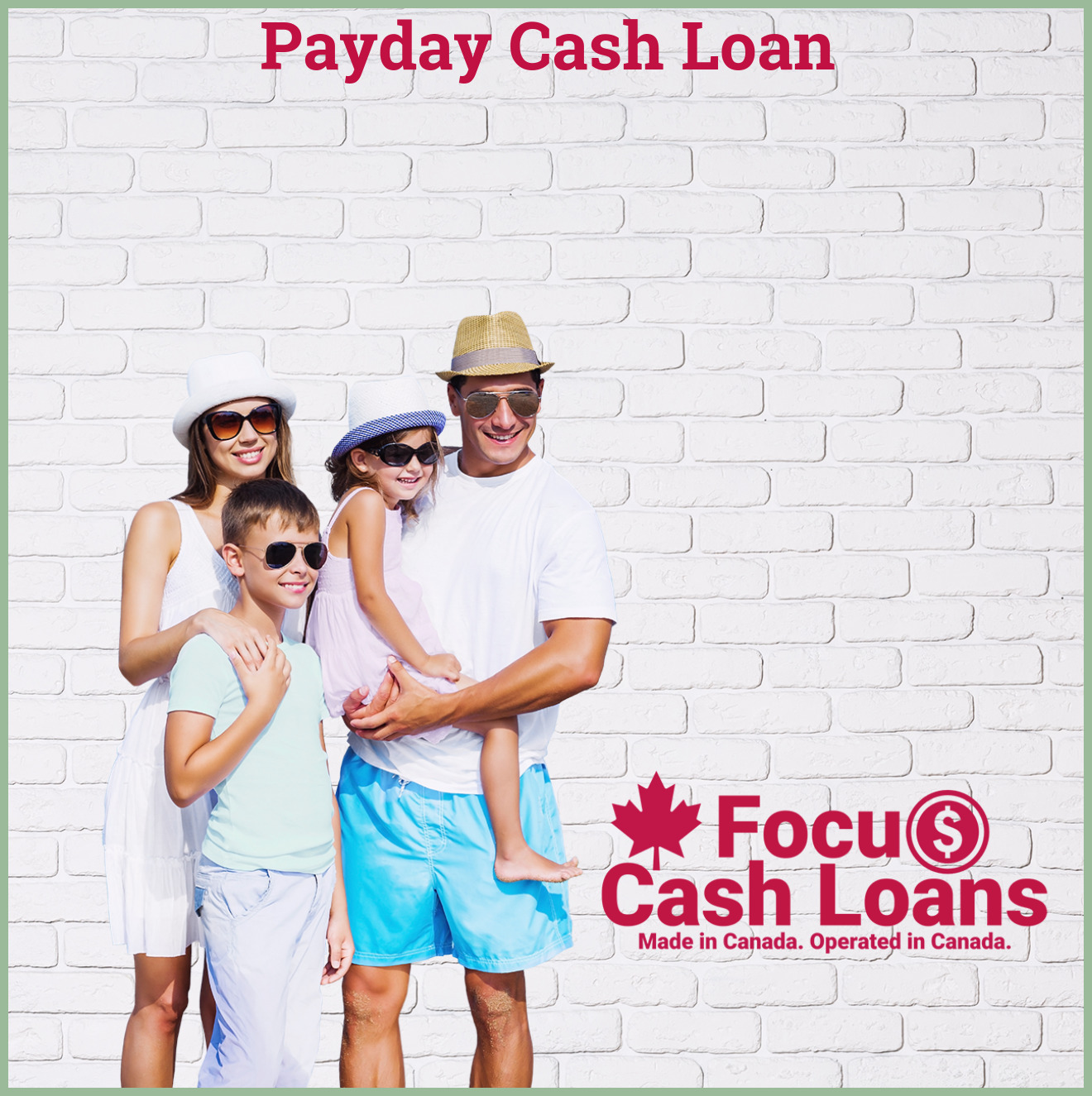 Picture of family that got Online Payday Loans Edmonton