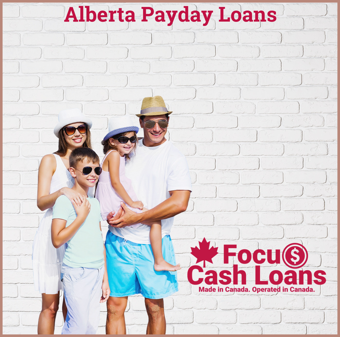Picture of family that got Instant Payday Loans